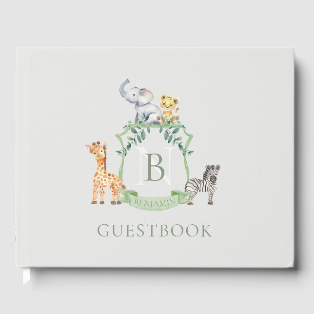 Safari Vapensköld Gästböcker (Framsida)