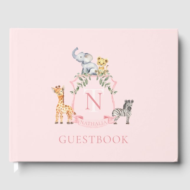 Safari Vapensköld Gästböcker (Framsida)