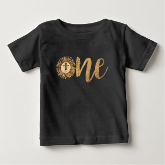 Safari Vild 1 Lejon 1:a födelsedag T Shirt
