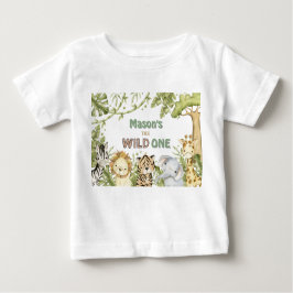 Safari Vild en vattenfärgsdag T Shirt