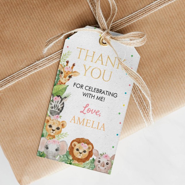 Safari Vild One-favorittagg Presentetikett (Skapare uppladdad)