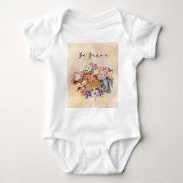 Safari vildone baby shower Rosa baby bodysuit T Shirt