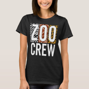 Safari Wildlife Animal Park Zoo Crew Zookeeper Cos T Shirt