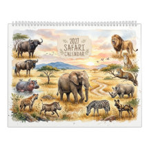 Safari Wildlife Optimerad för två sidor 2027