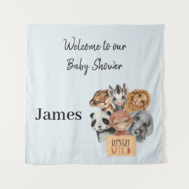 Safari Wildon babydusch blått