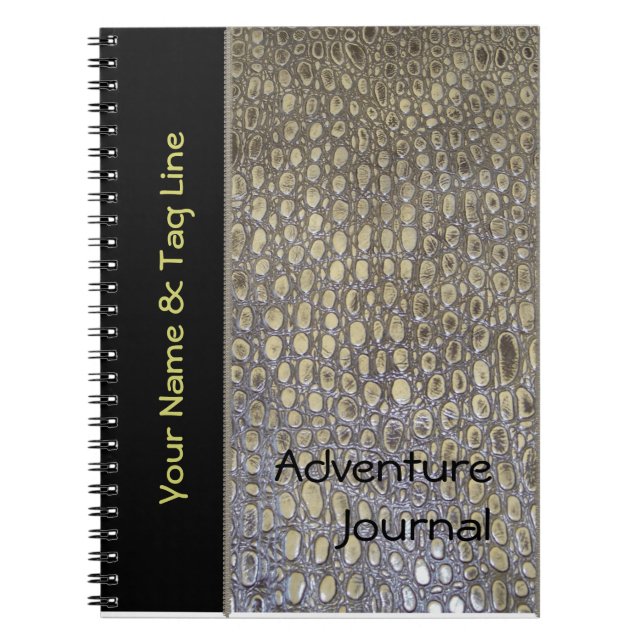 Safariäventyrjournal Anteckningsbok (Framsidan)