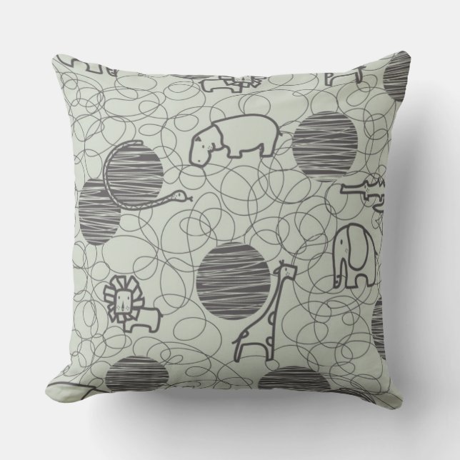 safaridjur 1 kudde (Framsida)