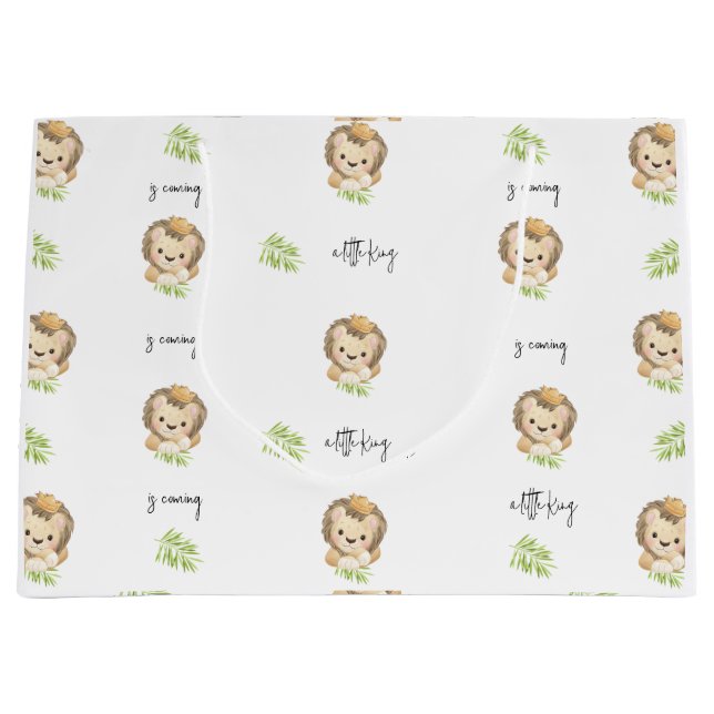 Safaridjur i baby lejona kung (Framsidan)