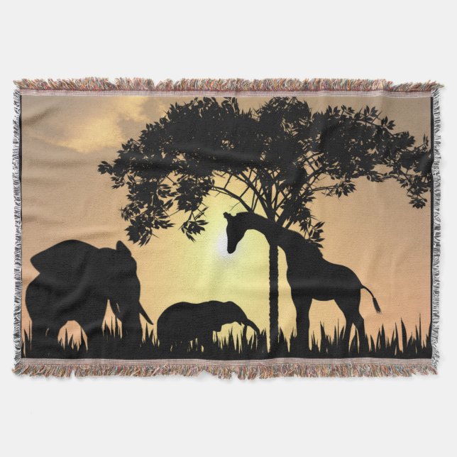Safarikastfilt Filt (Framsidan)
