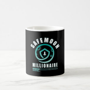 Safemoon millionaire-laddning kaffemugg
