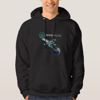 Safemoon Space Astronaut Säker Måne Premium Hoodie