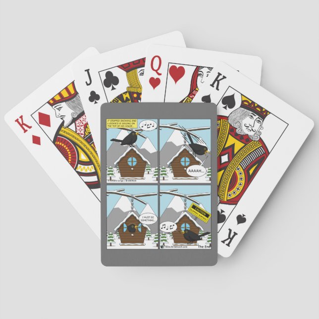 Safety First Comic Casinokort (Baksidan)