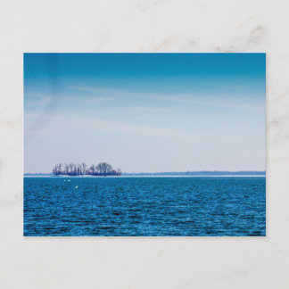 Safety Island, Grand Lake Saint Marys, Ohio Vykort