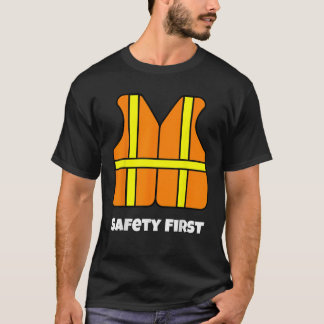 Safety Shirts för barn Safety Vest Safety First Sh T Shirt