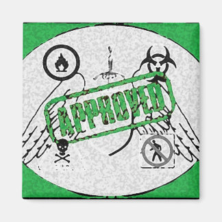 Safetyman Godkänd Magnet