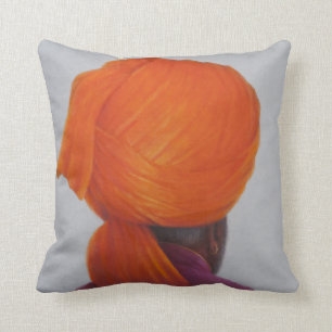 SaffranTurban 2014 Kudde