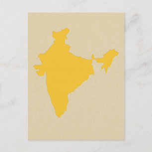 Saffron Blue Spice Moods India Vykort
