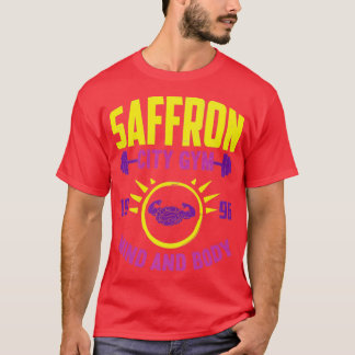 Saffron City Gym Mind and Body T Shirt