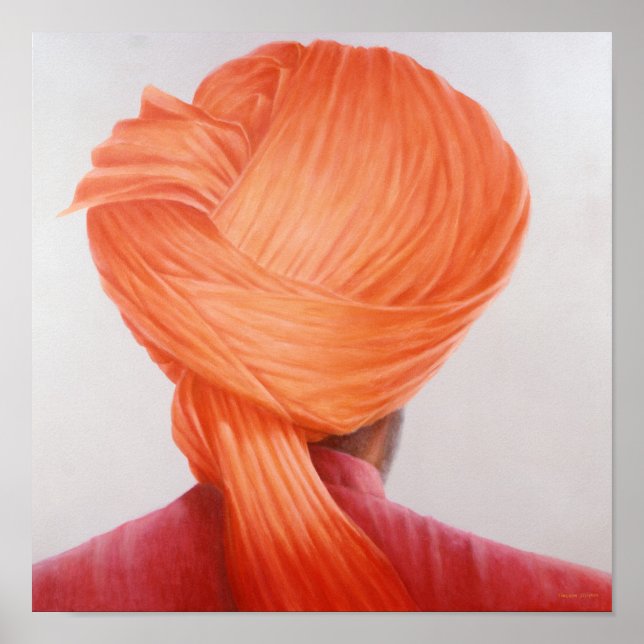 Saffron Turban Poster (Framsidan)