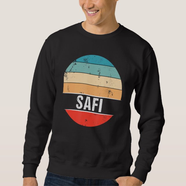 Safi Marocko Stadresa Lång Ärmad Tröja (Framsida)