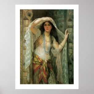 Safie en av de tre damerna av Baghdad Poster