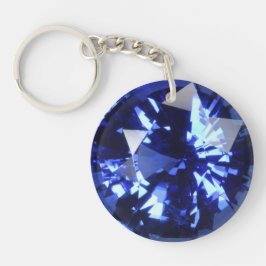 Safirmörk - blåttGemstone September Birthstone