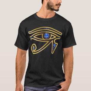 Safiröga av Ra i guld- T-tröja T-shirt