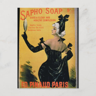 "Safo Soap - Ge a Clear and Healthy Complexion Vykort