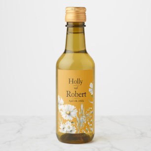 Safran Gul, Tusenskönas Blommiga Bröllop Vinetikett
