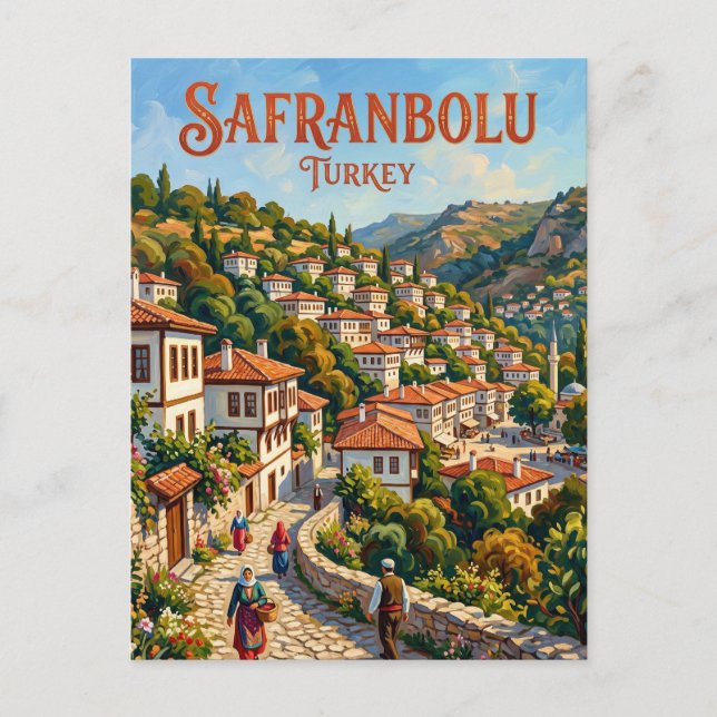 Safranbolu Turkiet Vykort (Framsida)
