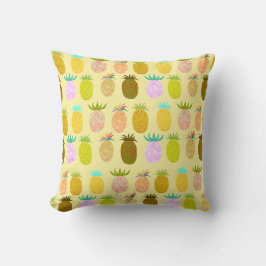 Saftig Ananas Mönster Kudde