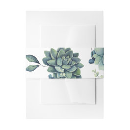 Saftig bukband band för inbjudningskort