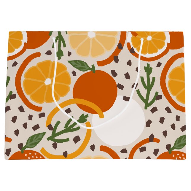Saftig Citrus Frukt Sommar Retro Kökk (Framsidan)