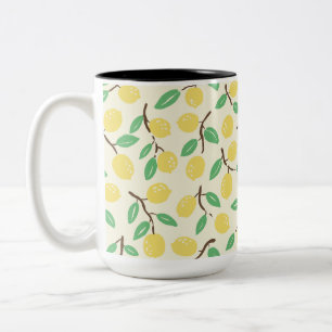 Saftig Citrus Gul Grön Två-Tonad Mugg