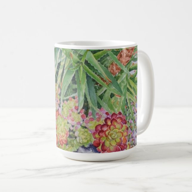 Saftig Trädgård Kaffemugg (Framsida höger)