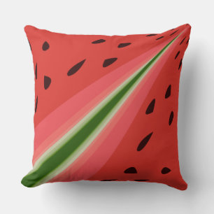 Saftig utsökt mogen vattenmelon med frö Design Kudde