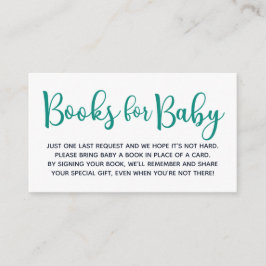 Saftiga böcker för baby inneslutningskort tilläggskort