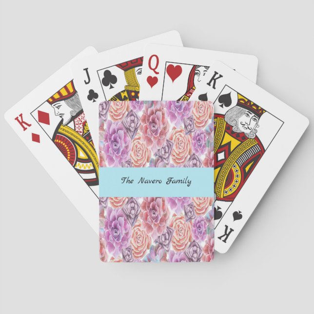 Saftiga designspelkort casinokort (Baksidan)