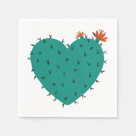 Saftiga hjärtservetter pappersservett