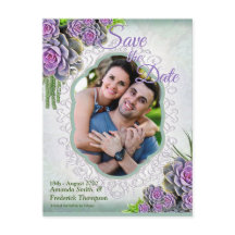 Saftiga nyanser av havsgrön, violett Spara datum