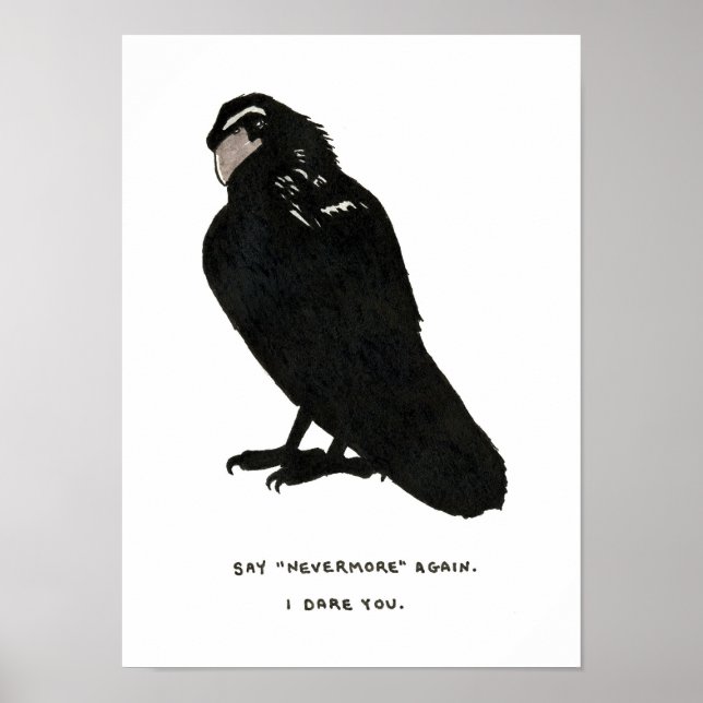 Säg "aldrig mer". poster (Framsidan)