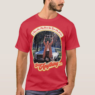 Säg allt Retro John Cusack-erkännande T Shirt