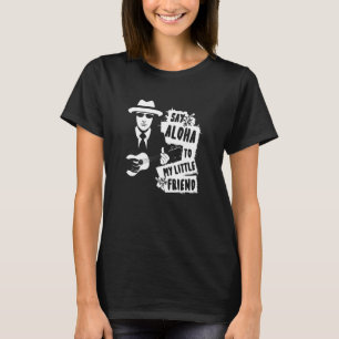 Säg Aloha till min lilla vän Ukulele Guitar T Shirt