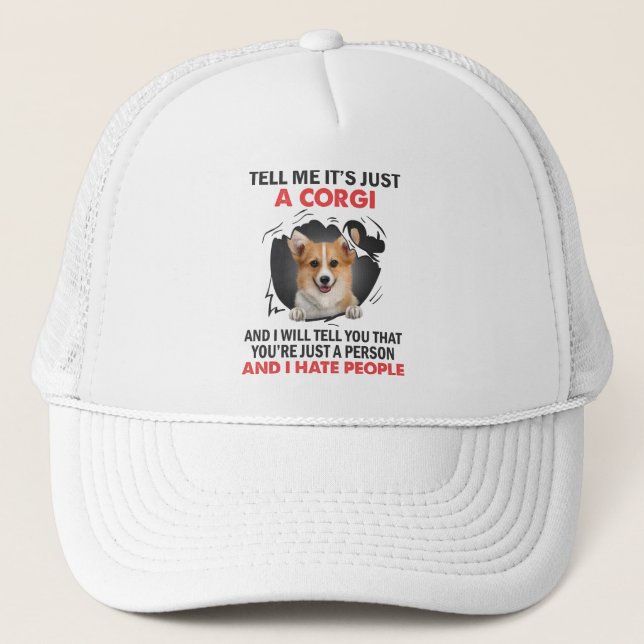 Säg att det bara är en Corgi och jag ska berätta f Keps (Framsida)