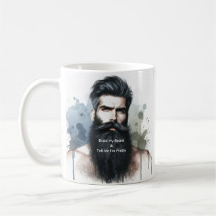 Säg att jag är Söt Beard Coffee Mugg