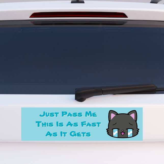 Säg bara att det här är lika snabbt som det blir bildekal (Skapare uppladdad)