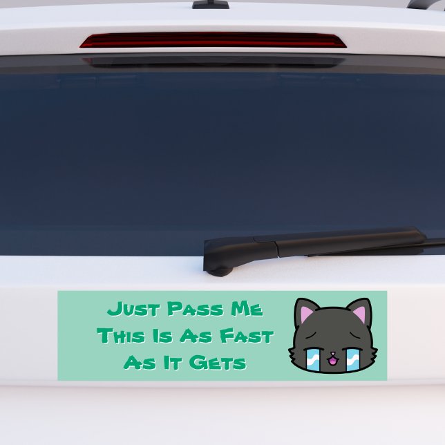 Säg bara att det här är lika snabbt som det blir bildekal (Skapare uppladdad)