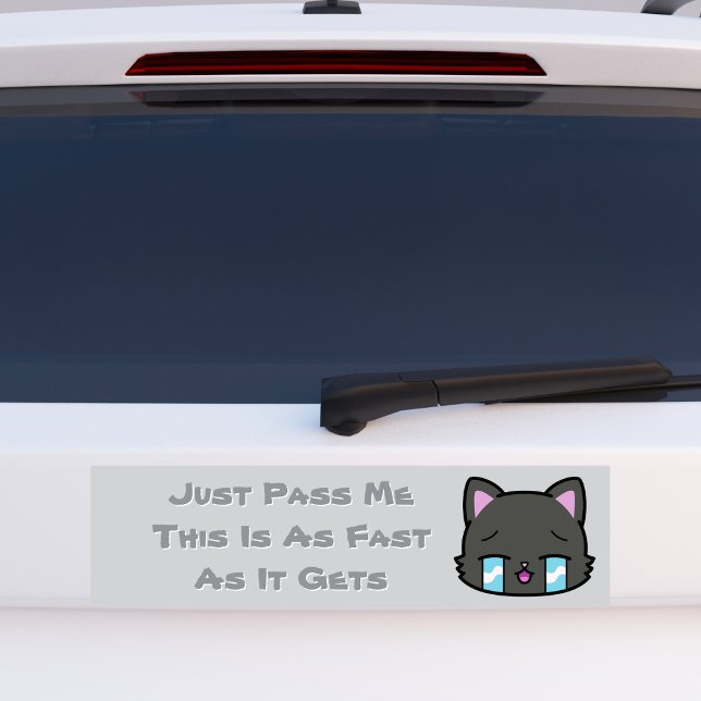 Säg bara att det här är lika snabbt som det blir bildekal (Skapare uppladdad)