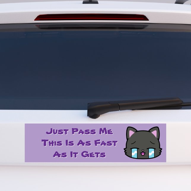 Säg bara att det här är lika snabbt som det blir bildekal (Skapare uppladdad)