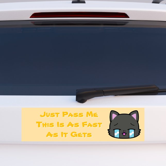 Säg bara att det här är lika snabbt som det blir bildekal (Skapare uppladdad)